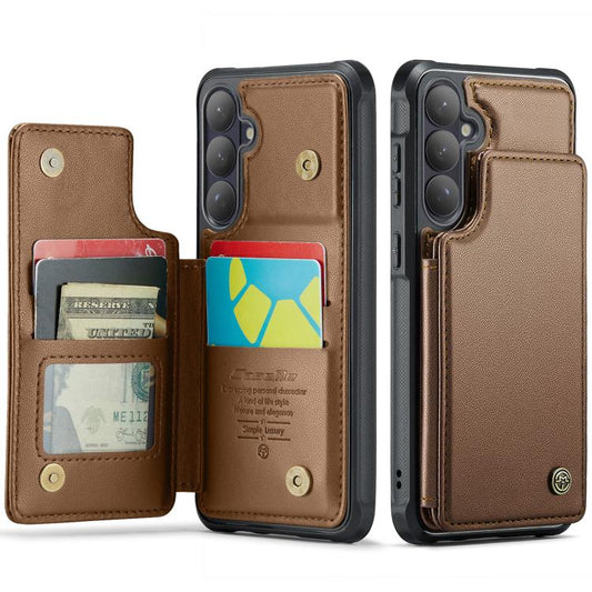 CaseMe C22 Card Slots Holder RFID Anti-theft Phone Case, For Galaxy S26 FE 5G, For Galaxy Z Fold8 Ultra 5G, For Samsung Galaxy S26+ 5G, For Samsung Galaxy S26 Ultra 5G  