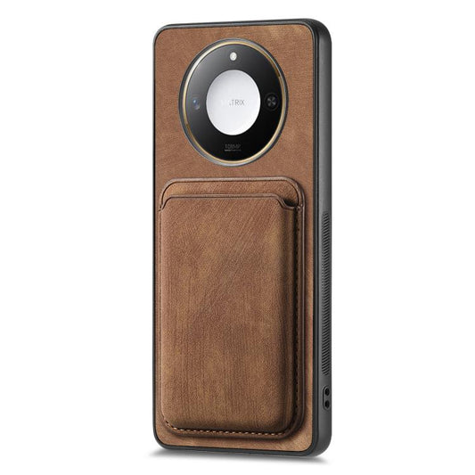 Retro Leather Card Bag Magnetic Phone Case, For Honor X60 Pro 5G, For Honor X60 5G  