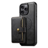 Suteni M4 Magnetic Card Bag MagSafe Leather Phone Case, For iPhone 15 Pro Max, For iPhone 15 Pro, For iPhone 15 Plus, For iPhone 15, For iPhone 14 Plus, For iPhone 14, For iPhone 14 Pro, For iPhone 14 Pro Max  