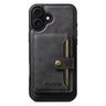 Suteni M4 Magnetic Card Bag MagSafe Leather Phone Case, For iPhone 17 Pro Max, For iPhone 17 Pro, For iPhone 17, For iPhone Air, For iPhone 16 Pro Max, For iPhone 16 Pro, For iPhone 16 Plus, For iPhone 16  