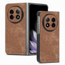 Vintage Leather PC Back Cover Phone Cas, For OPPO Find N5  