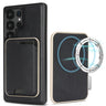 Kalebol Slim MagSafe Ring Magnetic Card Bag Leather Phone Case, For Samsung Galaxy S23 Ultra 5G, For Samsung Galaxy S23+ 5G, For Samsung Galaxy S23 5G, For Samsung Galaxy S22 Ultra 5G  