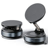 X68W 15W Wireless Charging Vacuum Suction Cup Foldable Car Dashboard Magnetic Phone Holder, X68W  