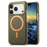 Litchi Texture Brushed MagSafe PU Back Cover Phone Case, For iPhone 17 Pro Max, For iPhone 17 Pro, For iPhone 17  