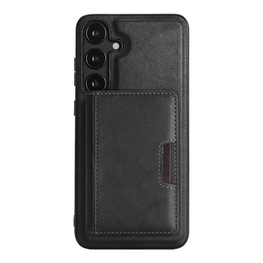 Kalebol Strong MagSafe Magnetic Two-Fold Card Bag Leather Phone Case, For Samsung Galaxy S24 Ultra 5G, For Samsung Galaxy S24+ 5G, For Samsung Galaxy S24 5G, For Samsung Galaxy S23 Ultra 5G  