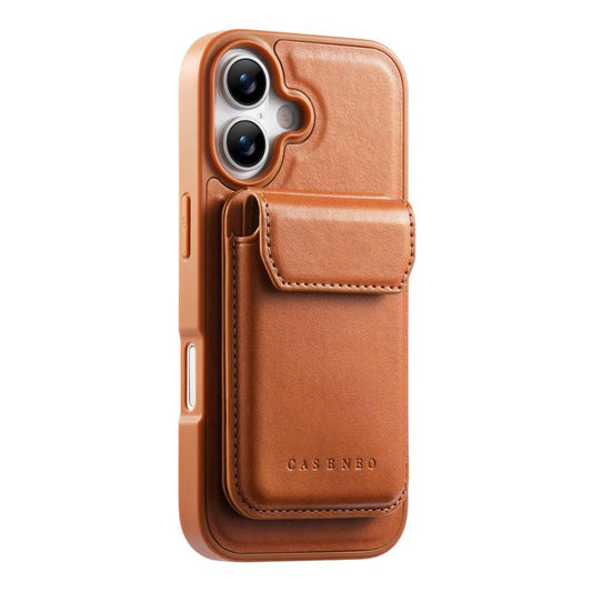 CaseNeo Retro Multi-Card Bag Magnetic Back Phone Case, For iPhone 17  