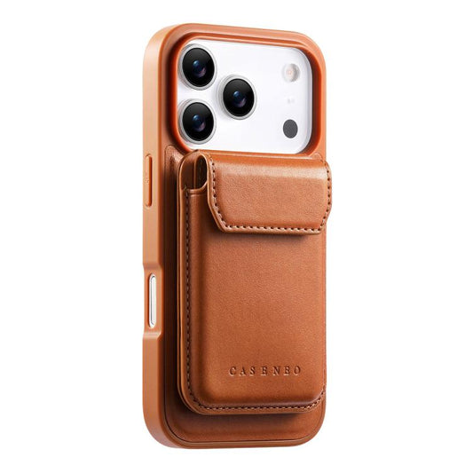 CaseNeo Retro Multi-Card Bag Magnetic Back Phone Case, For iPhone 17  