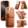 CaseNeo Retro Multi-Card Bag Magnetic Back Phone Case, For iPhone 17  