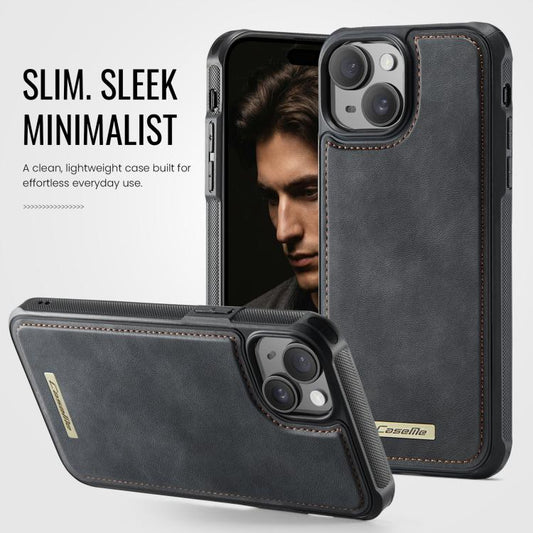 CaseMe C69 Series Magnetic Vegan Leather Back Phone Case, For iPhone 13, For iPhone 12 Pro Max, For iPhone 11 Pro Max, For iPhone 11  