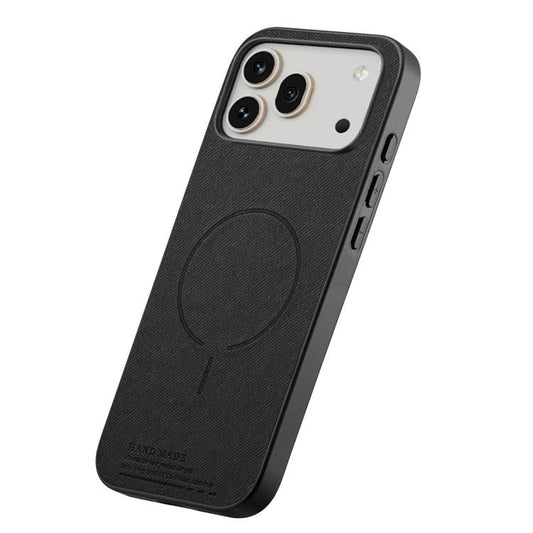 Fabric Magnetic PU Back Cover Phone Case, For Honor 600 Pro Global, For Honor 600 Global  