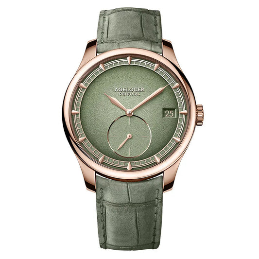 AGELOCER In-House Movement Premium Petite Seconde Men's Luxury Automatic Mechanical Watch Birthday Gift for Men  