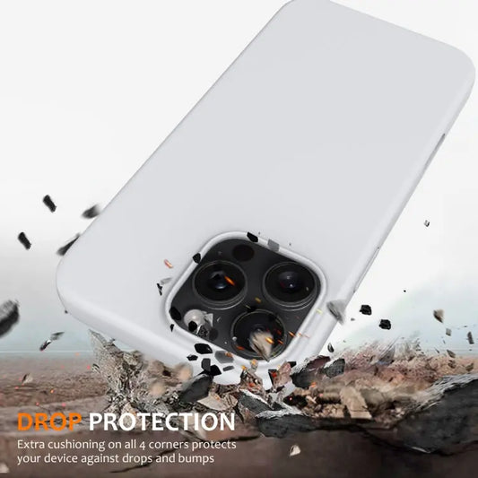 Shockproof Silicone Magsafe Phone Case, For iPhone 16 Pro, For iPhone 16 Plus  