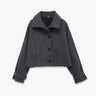 Short casual versatile short windbreaker jacket  
