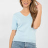  Short sleeve sweater model 223996 Factory Price 