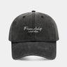 Soft Top Show Face A Little Retro Distressed Peaked Cap Couple  