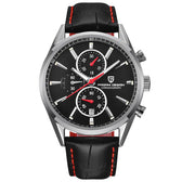 Stainless steel casual small three-hand multi-function waterproof quartz men's watch - UTrano