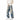Street Style Gray Green Camouflage Denim Pants Men  