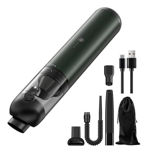Pinjia P03 16000Pa Strong Suction High Power Portable Handheld Wireless Car Vacuum Cleaner, P03 Star Black, P03 Green Gray, P03 Silver White  