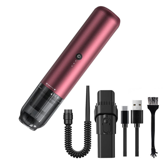 Pinjia P12 High Power Handheld Wireless Vehicles / Household Vacuum Cleaner, P12 Wine Red, P12 Elegant Black  