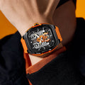  Black Shell Orange Nail Orange