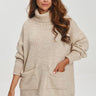  Turtleneck model 202969 Makadamia 
