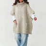  Turtleneck model 217656 Makadamia 