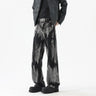 Vibe Style Gradient Black Denim Pants Men  