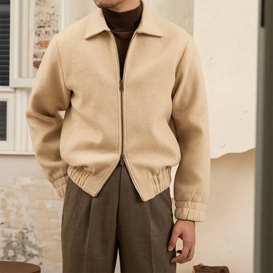 Vintage Men's Cropped Lapel Jacket  