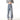 Vintage Men's Jeans Washed Straight Leg Pants  