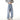 Vintage Men's Jeans Washed Straight Leg Pants  