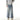 Vintage Men's Jeans Washed Straight Leg Pants  