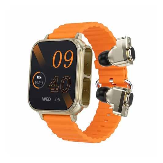 Watch Two-in-one Sitting Heart Rate Health Monitoring watch with earbuds  