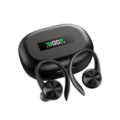 Wireless Bluetooth Headset Binaural Heavy Bass Hanging Ear Type  