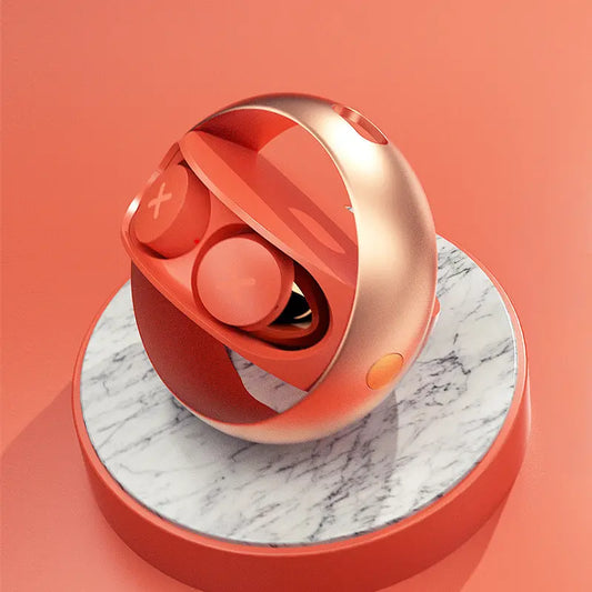 Wireless Bluetooth5.0 Earphones Sport Headsets USB-C Case Single Mode Unique Star-Ring Design Utrano