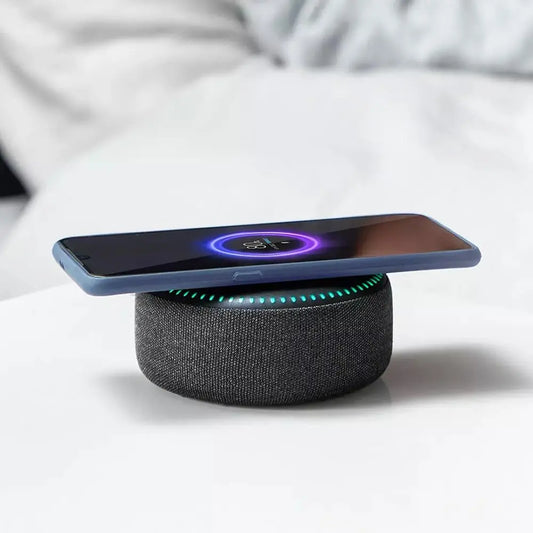 Wireless Charger Bluetooth Speaker White Noise 20W Max  