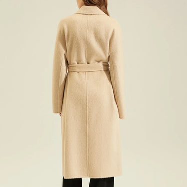 Women's Camel Coat Reversible Woolen Jacket  