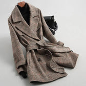 Women's Fashion Cashmere Tweed Coat  