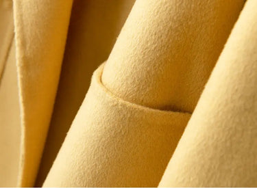 Women's Pure Small Woolen Coat Double-faced Cashmere Slim-fit  