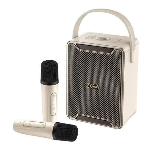 ZGA PZ010 Portable Dual Mic Karaoke Bluetooth Speaker  