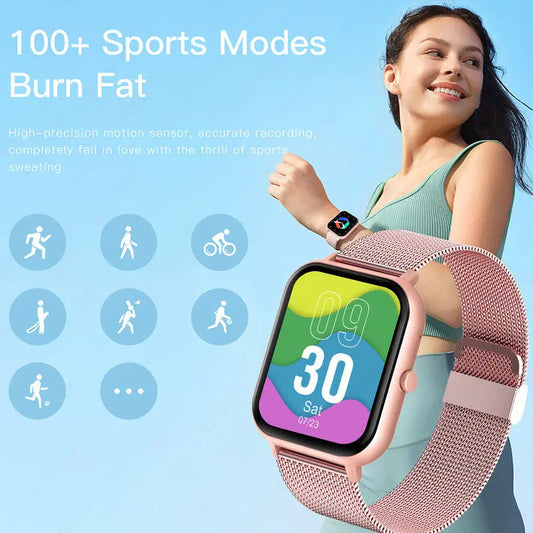 ZL54C Smart Watch AI Voice Assistant Heart Rate Blood Oxygen Sleep Utrano