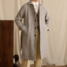 Elegant High-grade Mid-length Loose Lapel Wool Coat Woolen  