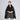 Imitation Rex Rabbit Fur Collar Cape And Shawl Women's Plus Size Loose Woolen Coat  