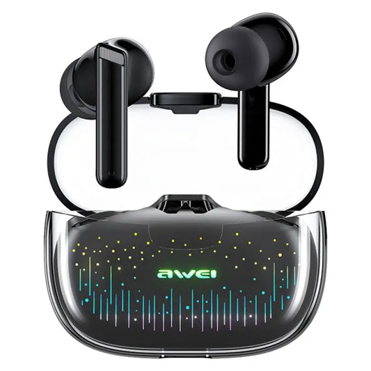 awei T52 Pro True Wireles Gaming Bluetooth Earbuds, T52 Pro(Starry Pattern), T52 Pro(Glass Pattern) Utrano