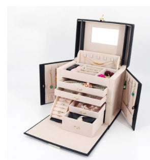 Multifunctional jewelry storage box  