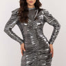  Short dress model 203324 Italy Moda 