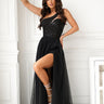  Long dress model 204861 Bicotone 