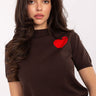  Short sleeve sweater model 219593 Factory Price 