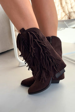 Heel boots model 222718