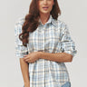  Long sleeve shirt model 223229 Makadamia 