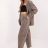  corduroy trousers model 225000 Rue Paris 